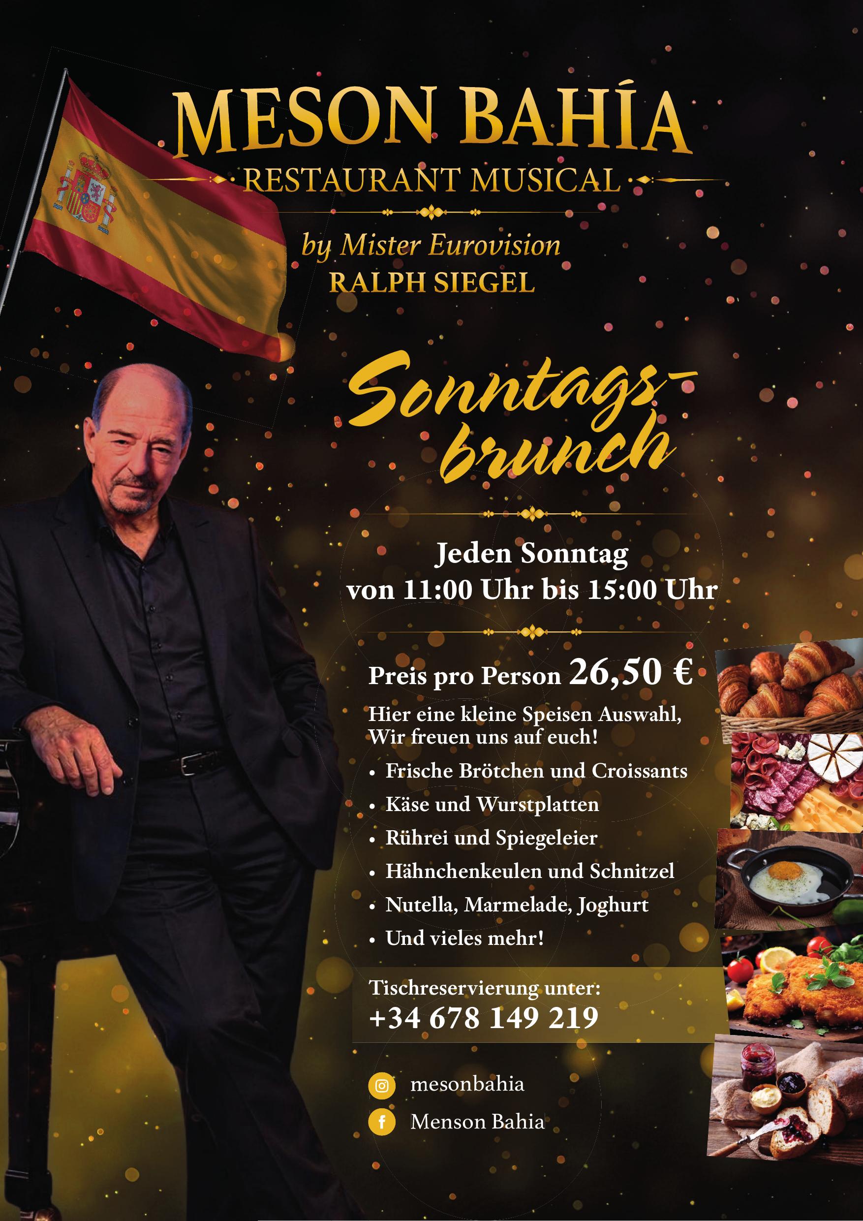 Sonntagsbrunch Plakat
